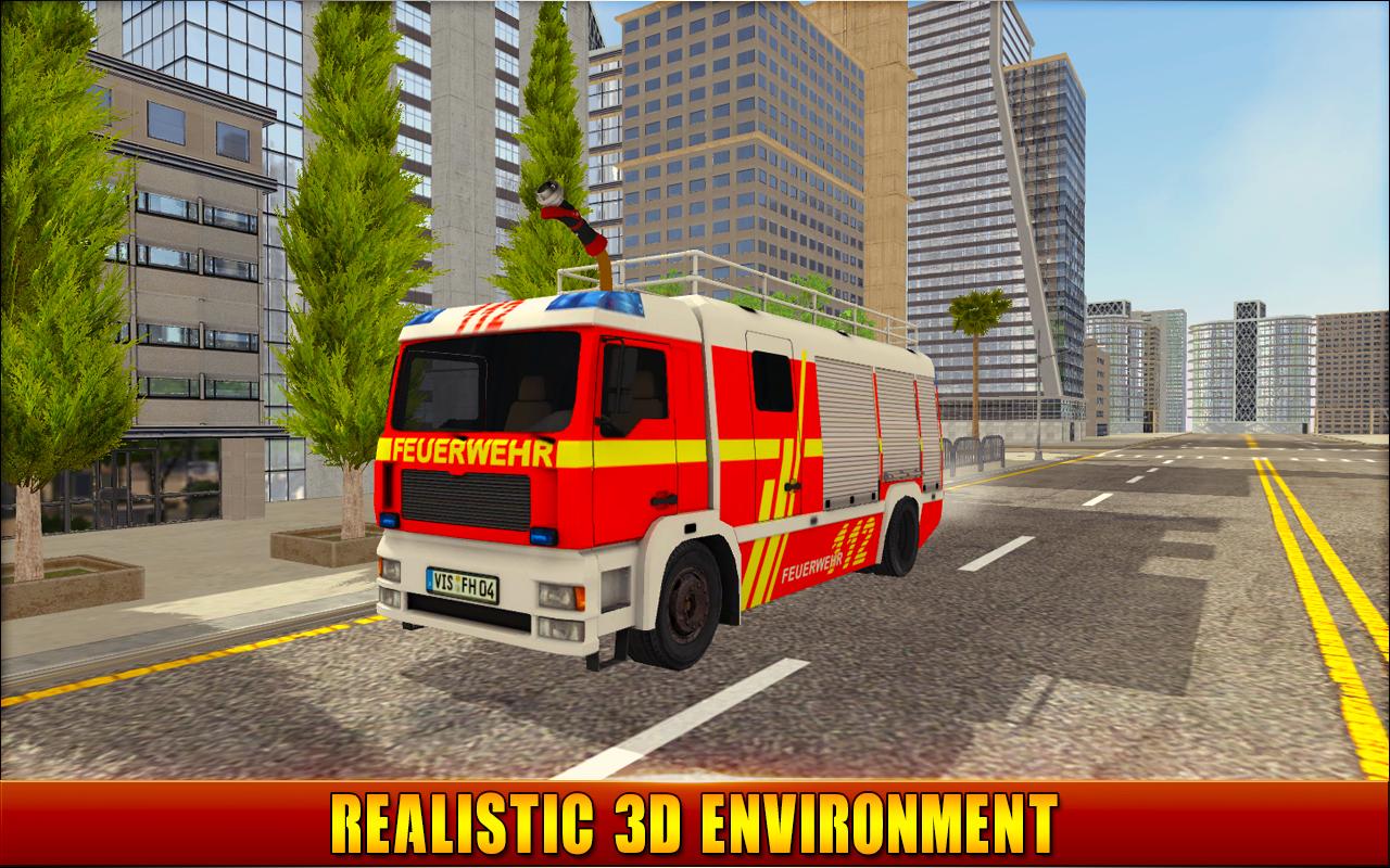 Firefighter Simulator 2018: Real Firefighting Game скачать бесплатно  Симуляторы на Android из каталога RuStore от Apex Games