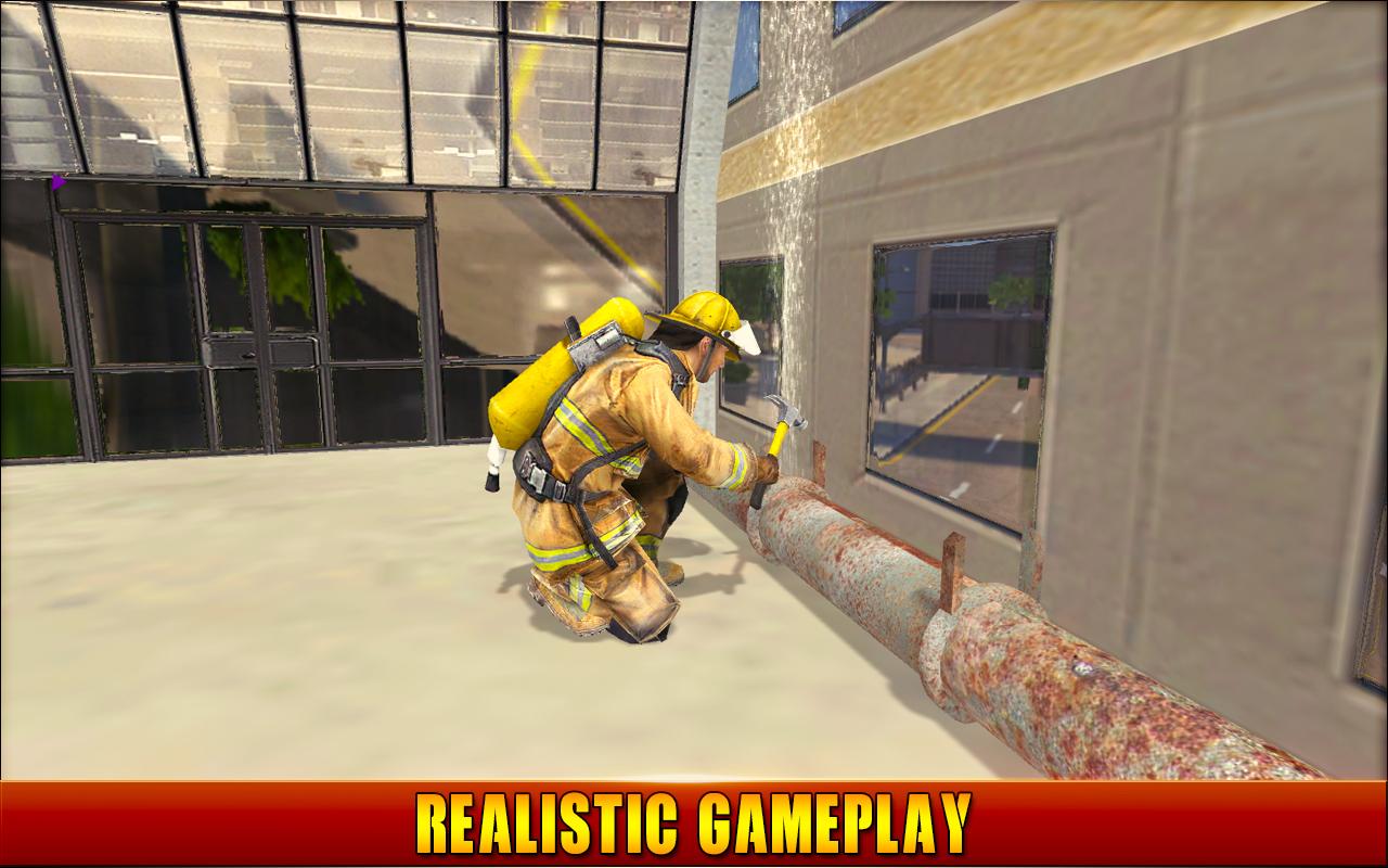 Firefighter Simulator 2018: Real Firefighting Game скачать бесплатно  Симуляторы на Android из каталога RuStore от Apex Games