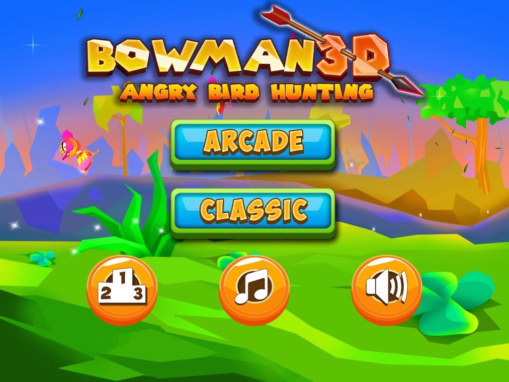 Bowman 3D Angry Bird Hunting скачать бесплатно Аркады на Android из  каталога RuStore от iMobile Softs