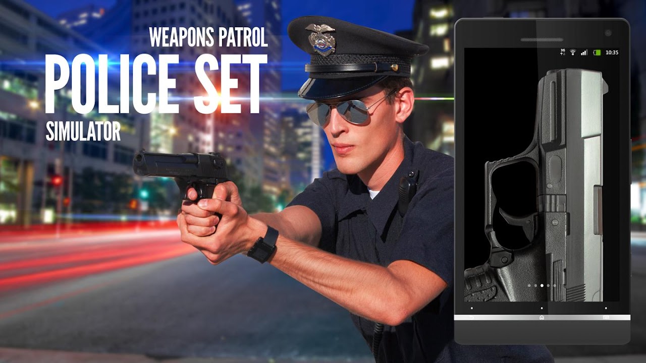 Police set weapons patrol simulator скачать бесплатно Симуляторы на Android  из каталога RuStore от Golden factory rabbits