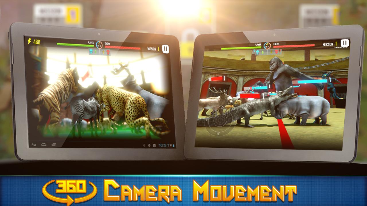 Animals Battle Simulator : Animals Kingdom War скачать бесплатно Симуляторы  на Android из каталога RuStore от HATCOM Inc.