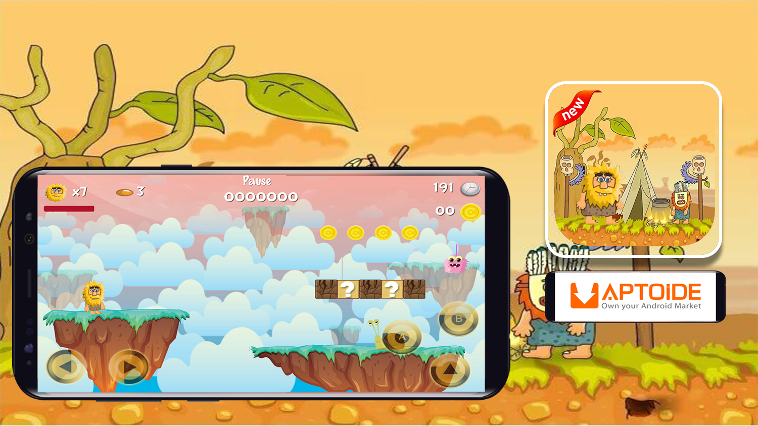 Adam And Eve Aventure скачать бесплатно Аркады на Android из каталога  RuStore от Apps-new