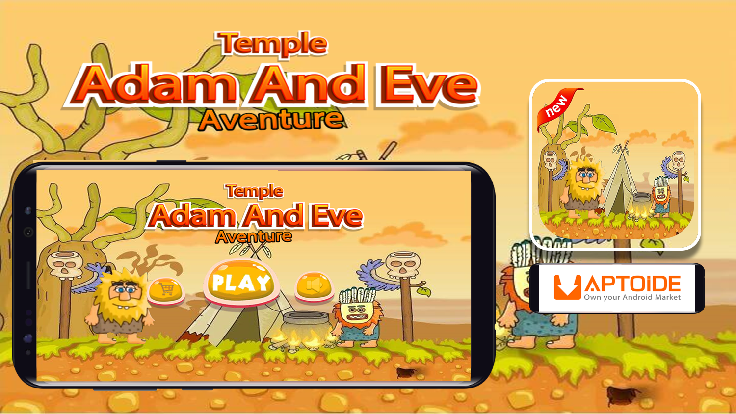 Adam And Eve Aventure скачать бесплатно Аркады на Android из каталога  RuStore от Apps-new