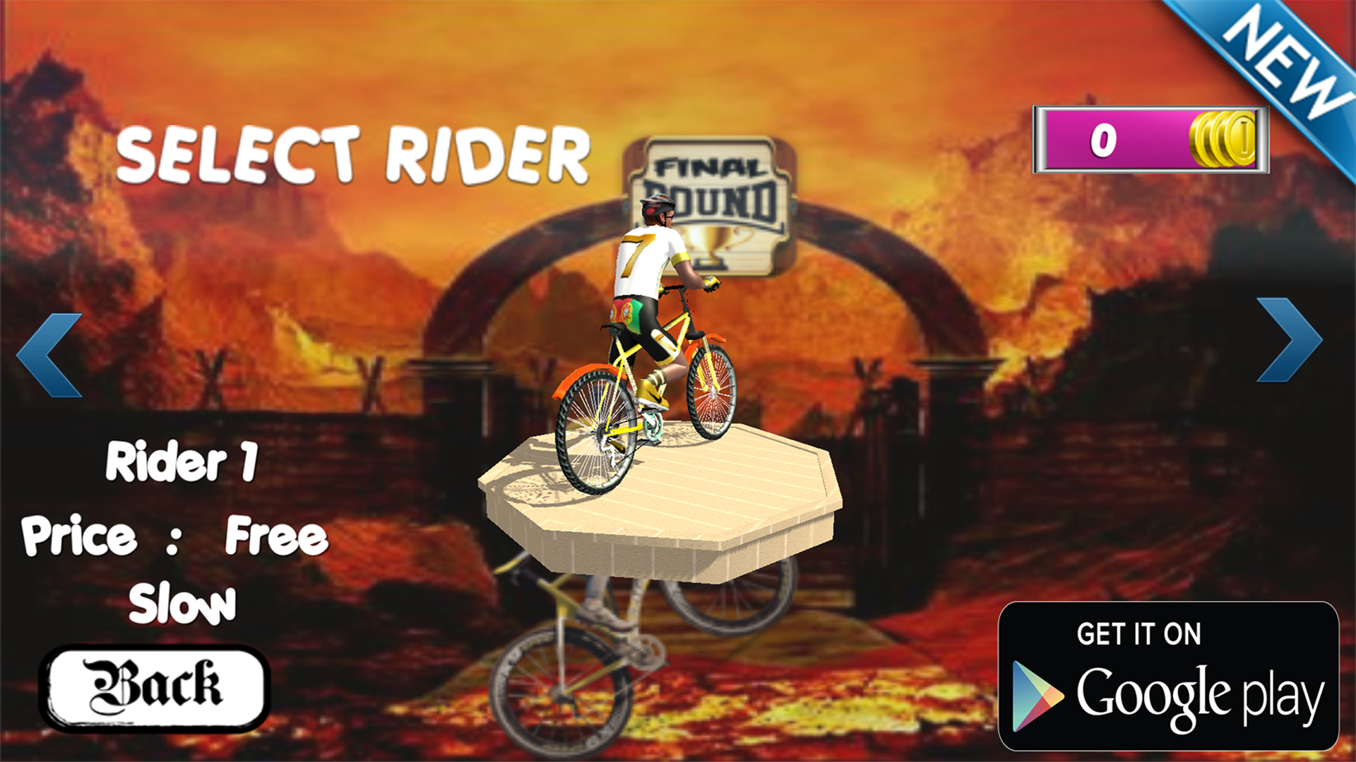 Super Cycle Racing Temple скачать бесплатно Гоночные на Android из каталога  RuStore от ANAS BELHIYEN