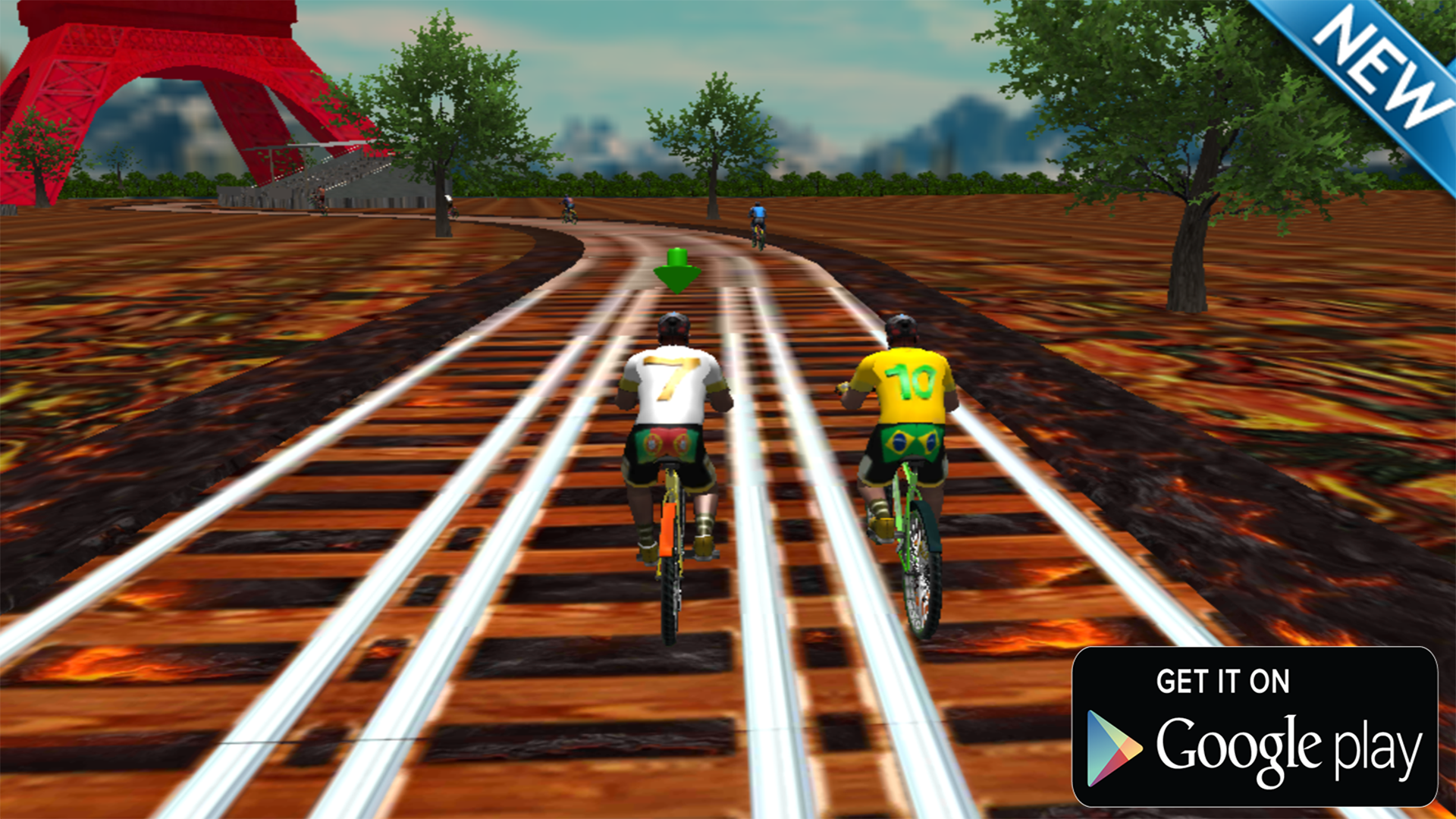 Super Cycle Racing Temple скачать бесплатно Гоночные на Android из каталога  RuStore от ANAS BELHIYEN