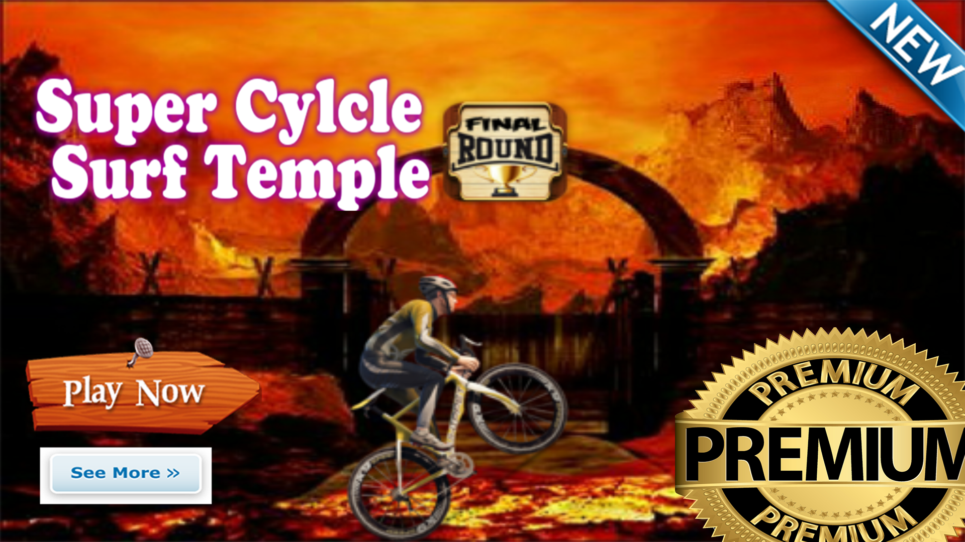 Super Cycle Racing Temple скачать бесплатно Гоночные на Android из каталога  RuStore от ANAS BELHIYEN