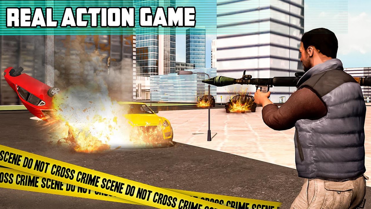 Crime Of Clash Gangsters 3D скачать бесплатно Экшен на Android из каталога  RuStore от chaman sonagara