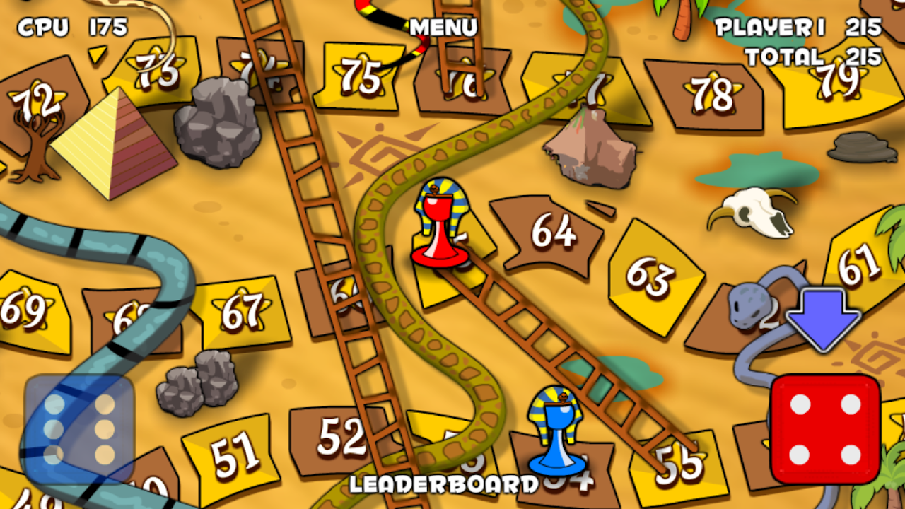 Snakes and Ladders скачать бесплатно Настольные и карточные на Android из  каталога RuStore от GrupoAlamar