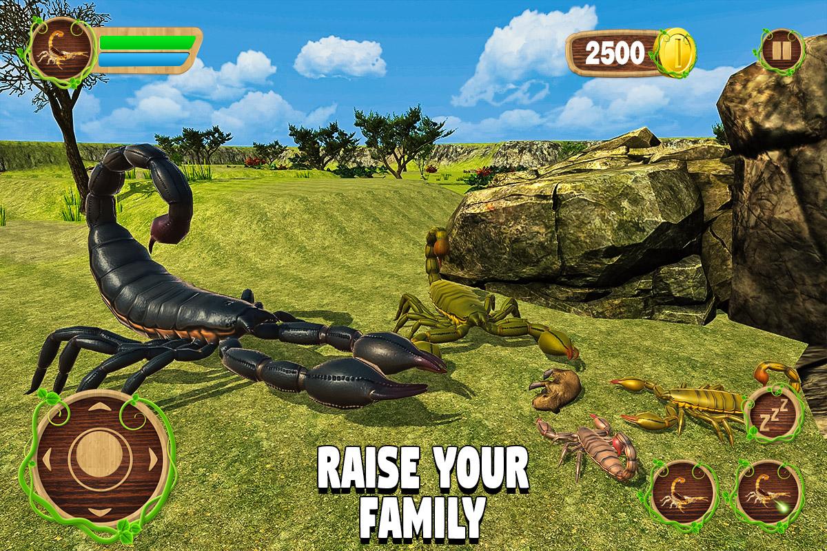 Furious Scorpion Family Simulator скачать бесплатно Симуляторы на Android  из каталога RuStore от Glufun Games