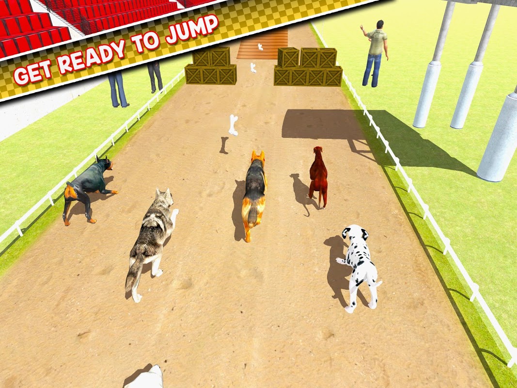 Dog Training Jump & Stunt Sim. скачать бесплатно Симуляторы на Android из  каталога RuStore от greenchillistudios