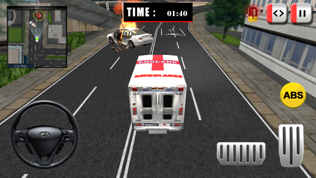 911 Emergency Rescue Ambulance скачать бесплатно Симуляторы на Android из  каталога RuStore от Jamshed Iqbal