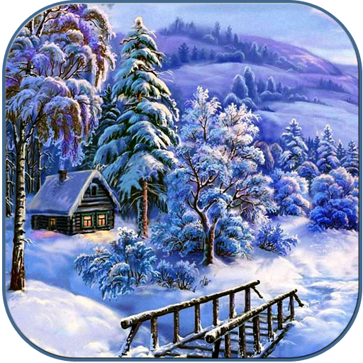 Winter snow. Live video wallpaper — иконка
