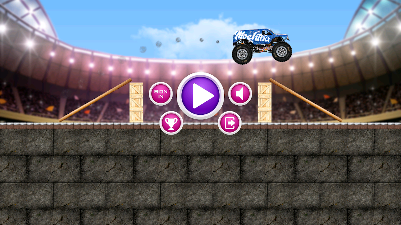 Monster pickup TRUCK скачать бесплатно Симуляторы на Android из каталога  RuStore от mochiba