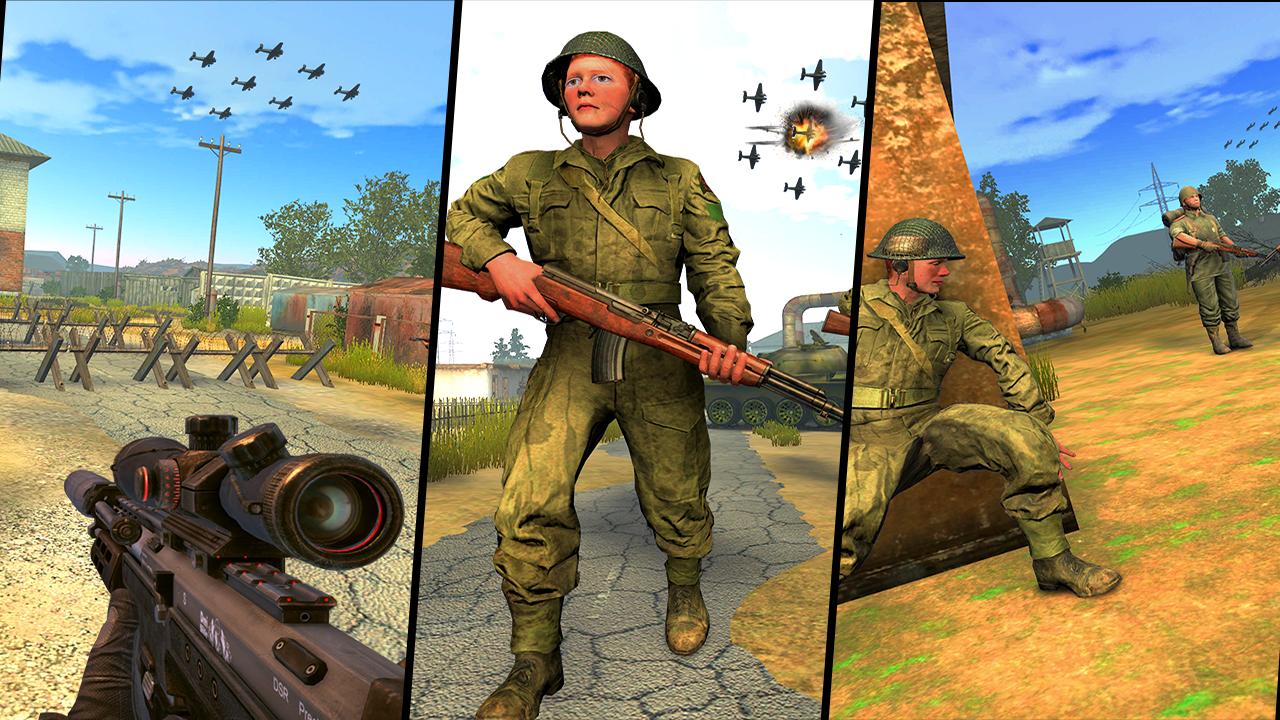 Frontline World War 2 - Fps Survival Shooting Game скачать бесплатно Шутеры  на Android из каталога RuStore от farzan_3