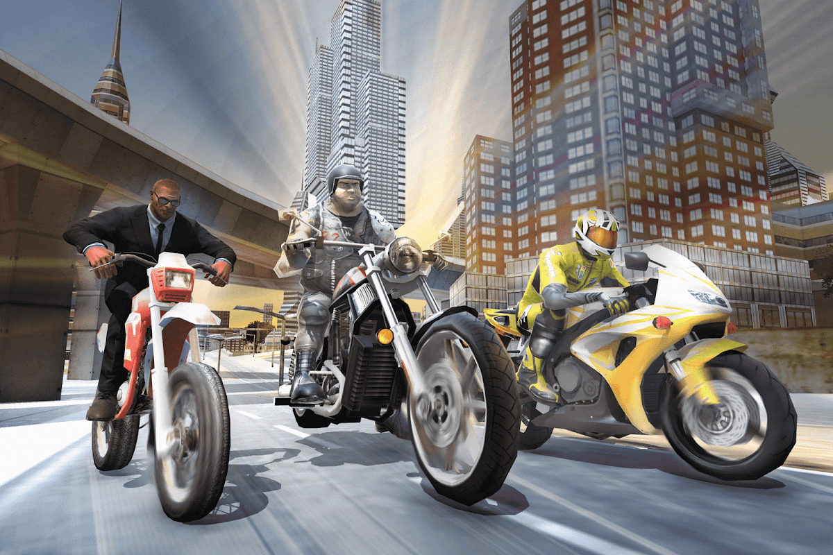 City Traffic Moto Rider скачать бесплатно Гоночные на Android из каталога  RuStore от Race Storm Studio