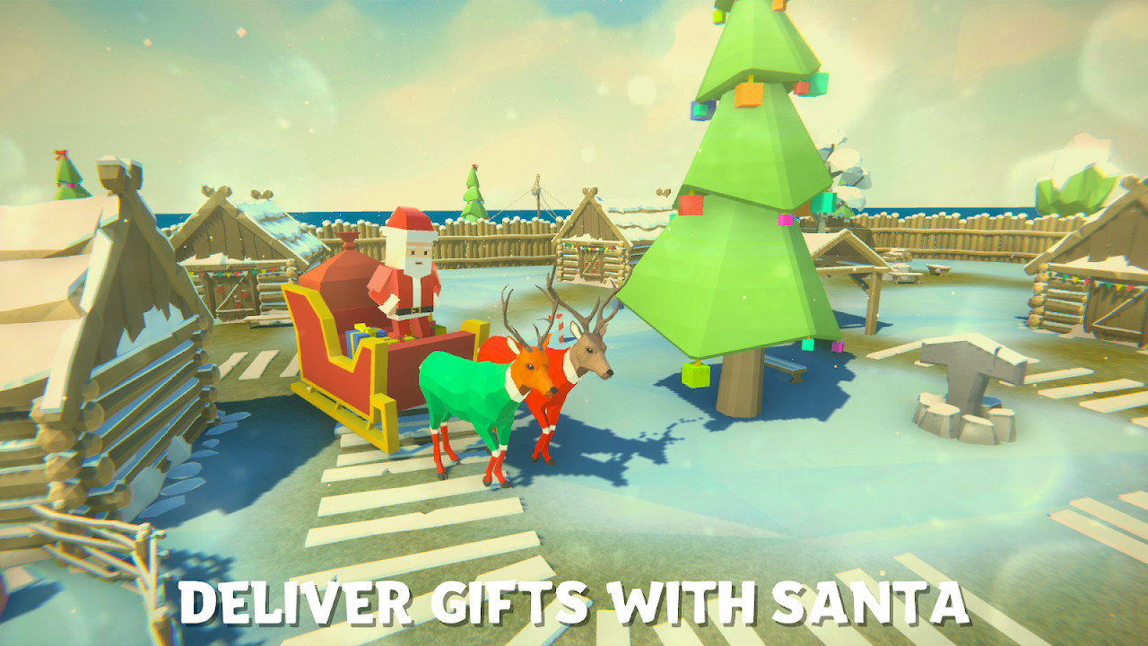 Deer Simulator Christmas Game 3D Family Xmas скачать бесплатно Симуляторы  на Android из каталога RuStore от SimpleLogicCompany