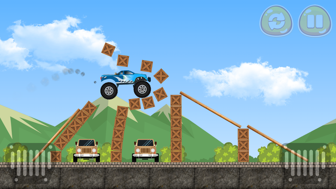 Monster Truck Extreme Stunts скачать бесплатно Гоночные на Android из  каталога RuStore от techyeesolutions