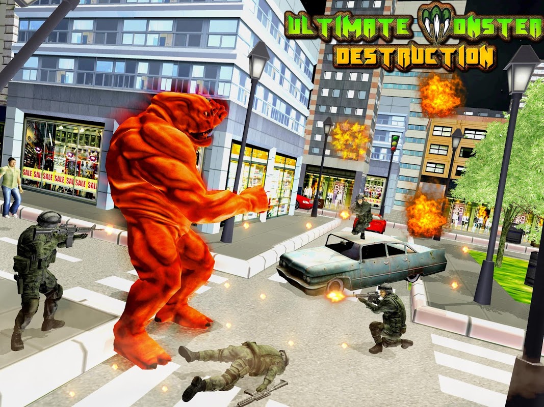 Ultimate Monster Destruction скачать бесплатно Симуляторы на Android из  каталога RuStore от greenchillistudios