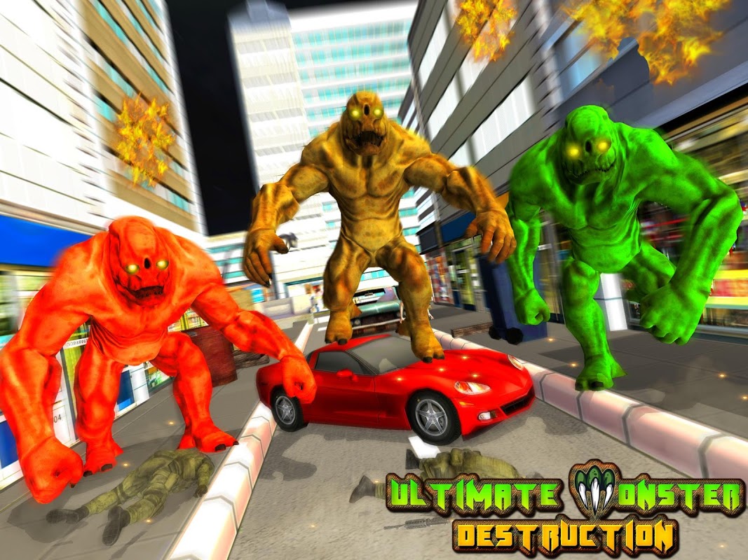 Ultimate Monster Destruction скачать бесплатно Симуляторы на Android из  каталога RuStore от greenchillistudios