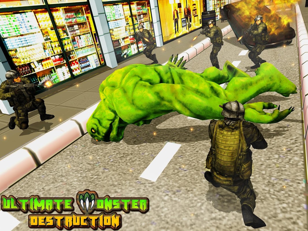 Ultimate Monster Destruction скачать бесплатно Симуляторы на Android из  каталога RuStore от greenchillistudios