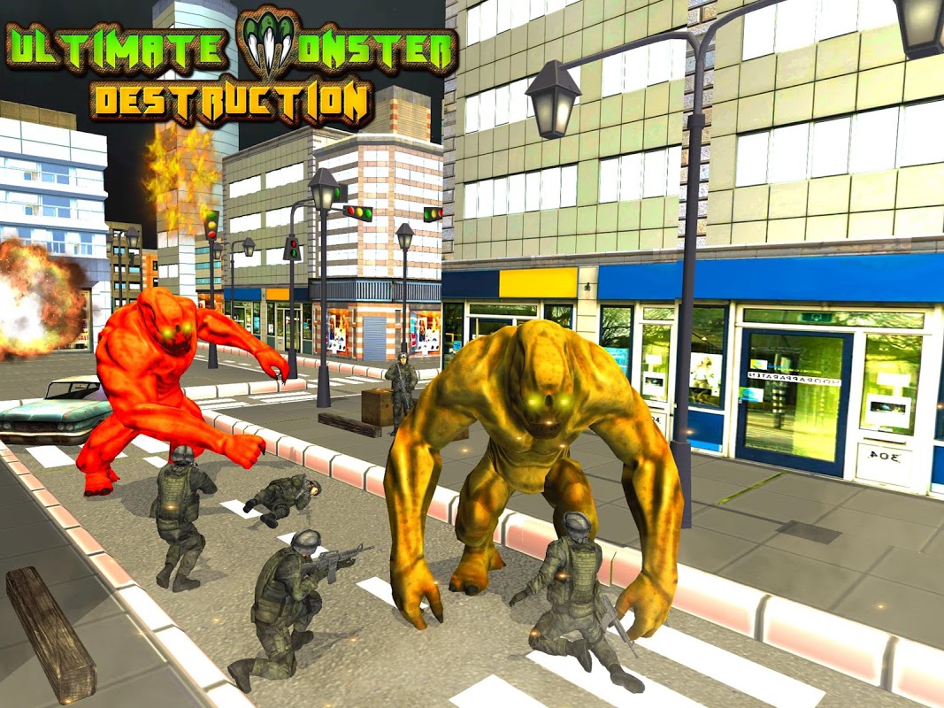 Ultimate Monster Destruction скачать бесплатно Симуляторы на Android из  каталога RuStore от greenchillistudios