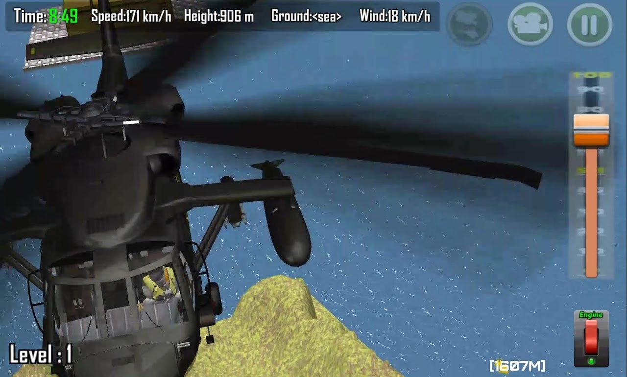 Gunship Carrier Helicopter скачать бесплатно Симуляторы на Android из  каталога RuStore от Timur Eris