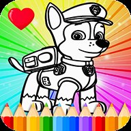 Coloring Paw Pat Game