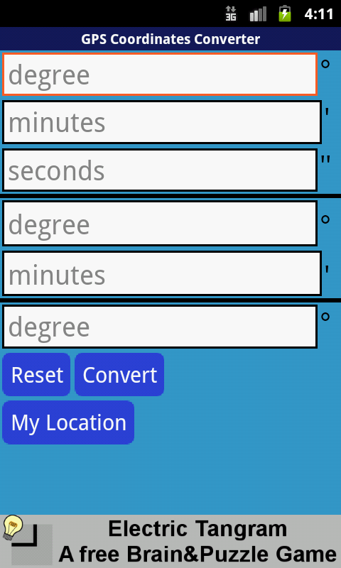 Gps coordinates shop format converter