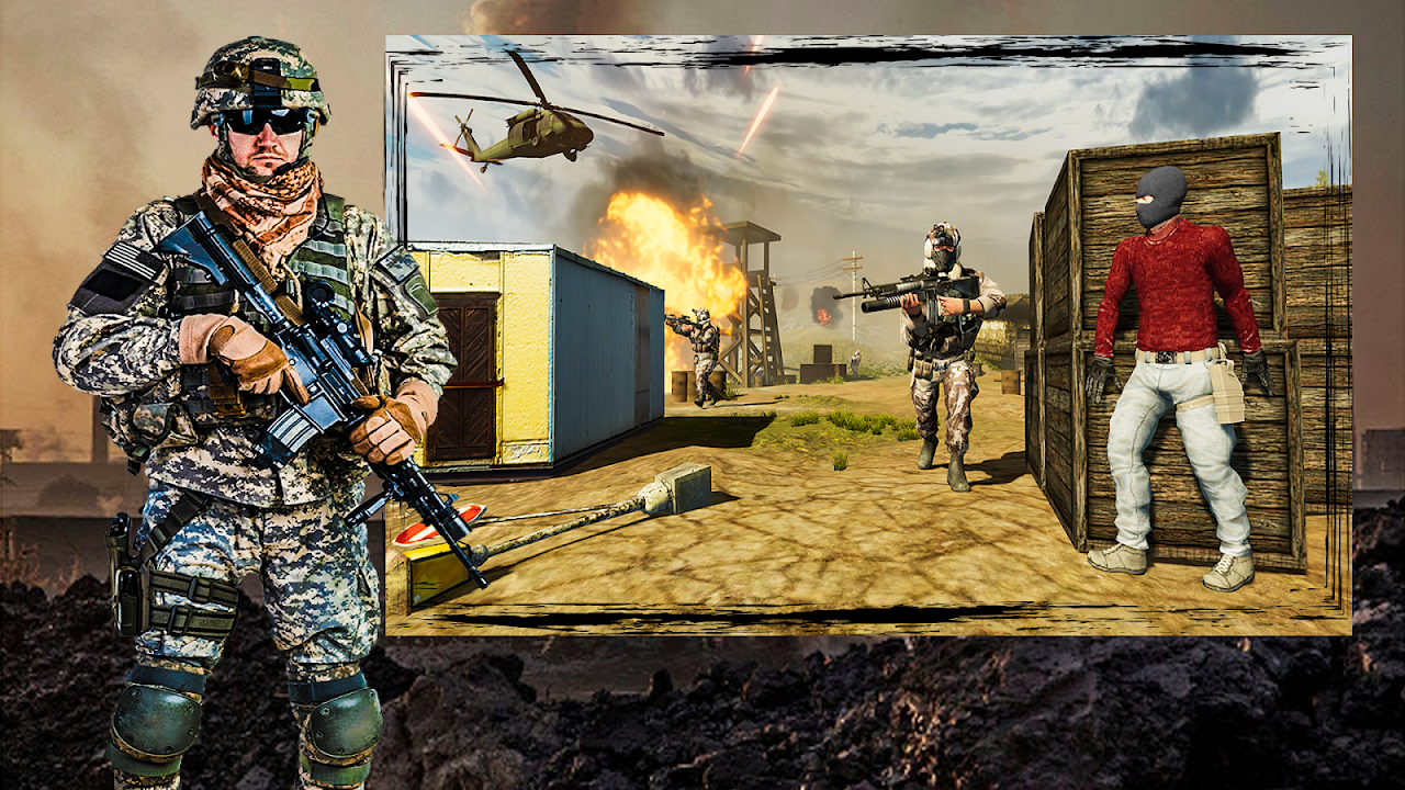 Bravo Combat - Commando Duty скачать бесплатно Шутеры на Android из  каталога RuStore от Misk Click Done