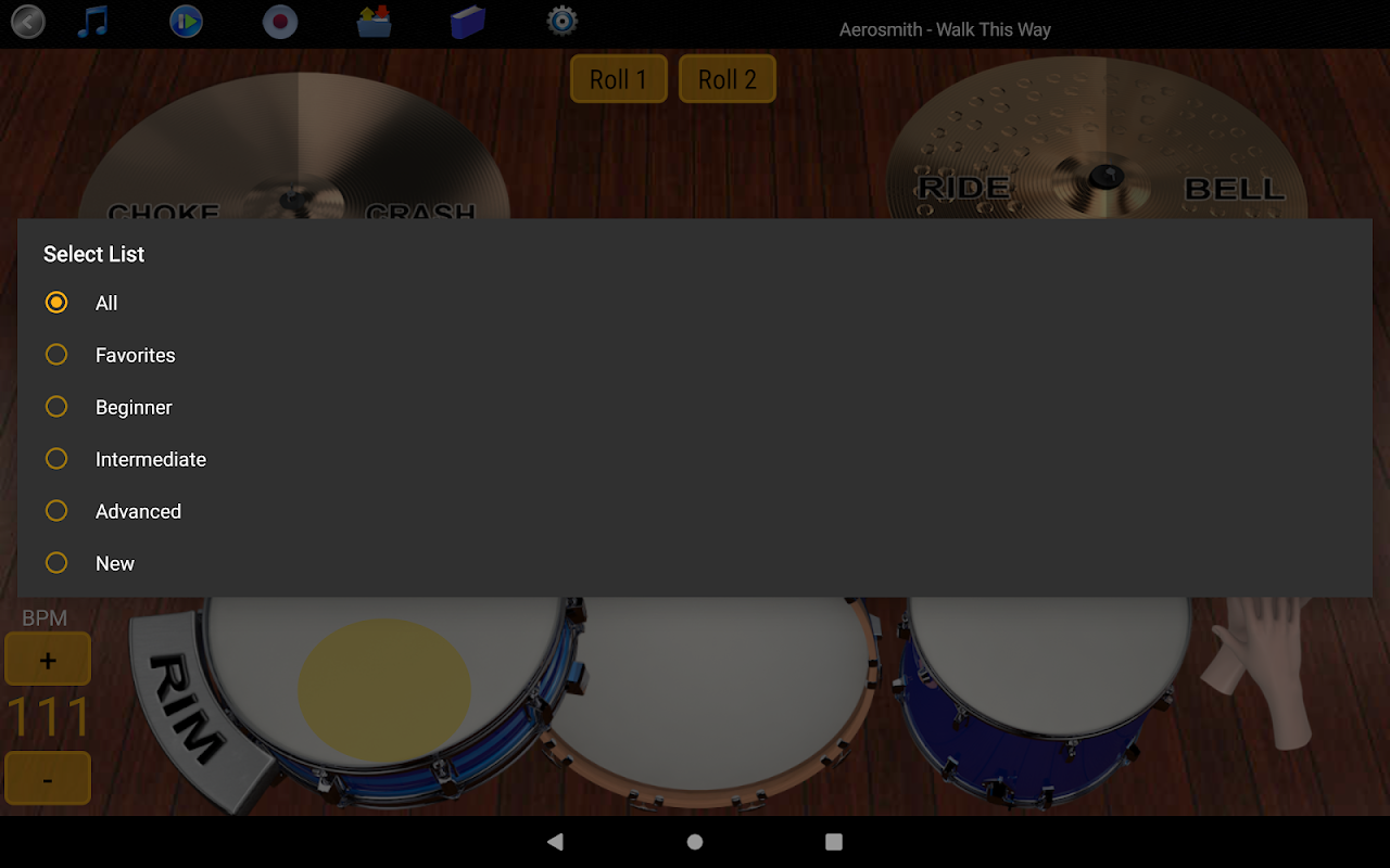 Learn To Master Drums - Drum Set with Tabs скачать бесплатно Музыкальные на  Android из каталога RuStore от Learn To Master