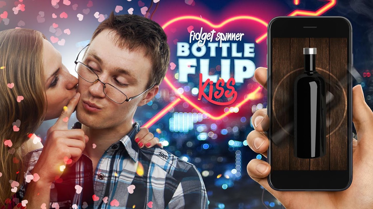 Bottle flip kiss fidget spinner скачать бесплатно Симуляторы на Android из  каталога RuStore от Golden factory rabbits