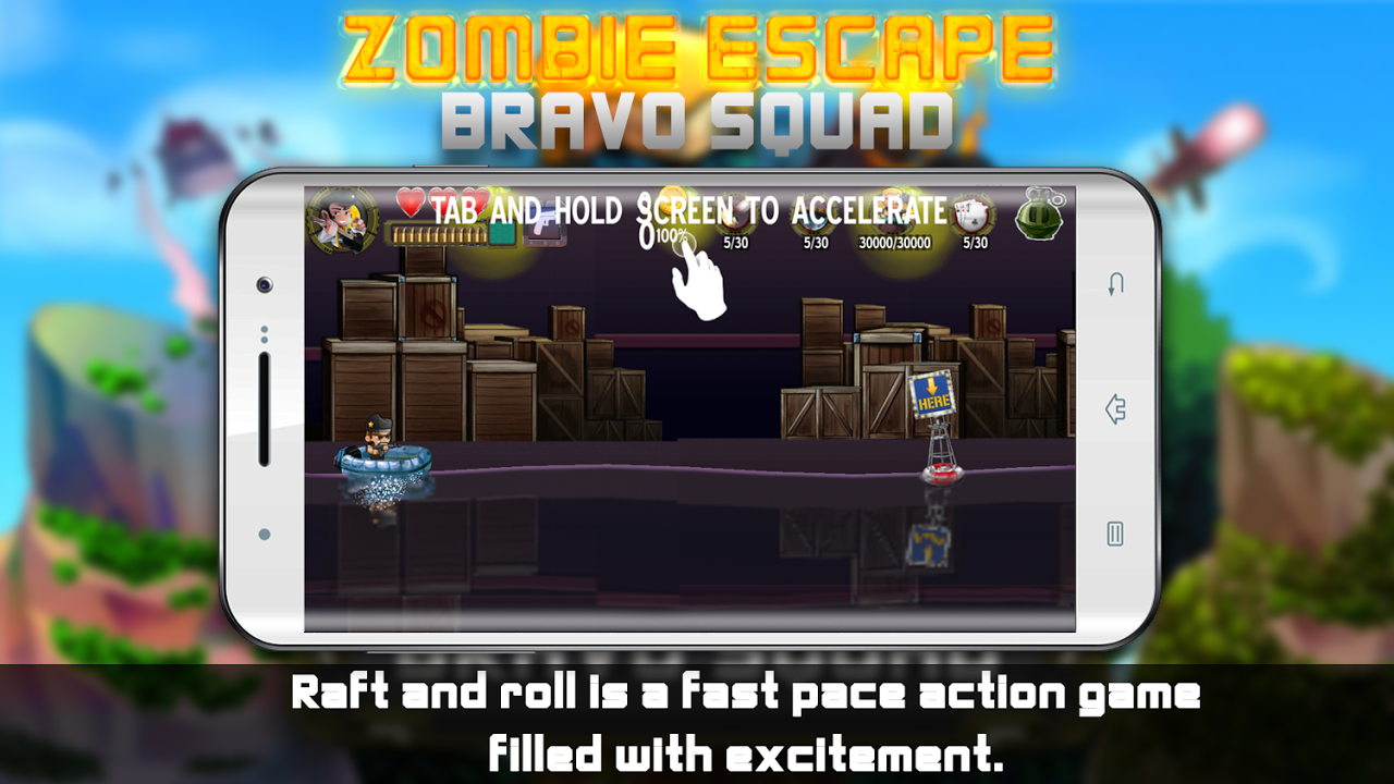 Zombie Escape Bravo Squad скачать бесплатно Приключения на Android из  каталога RuStore от Mark Herrera