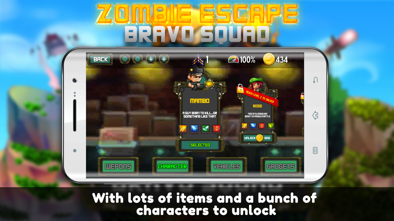 Zombie Escape Bravo Squad скачать бесплатно Приключения на Android из  каталога RuStore от Mark Herrera