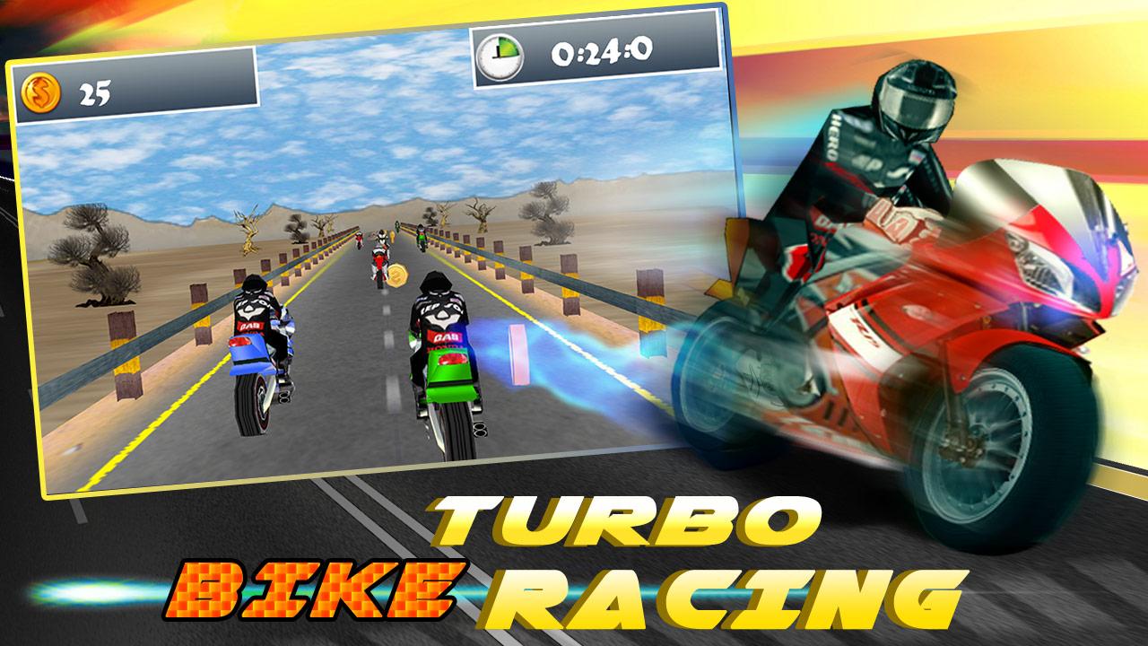 Turbo Bike Racing 3D скачать бесплатно Гоночные на Android из каталога  RuStore от Onedaygame24