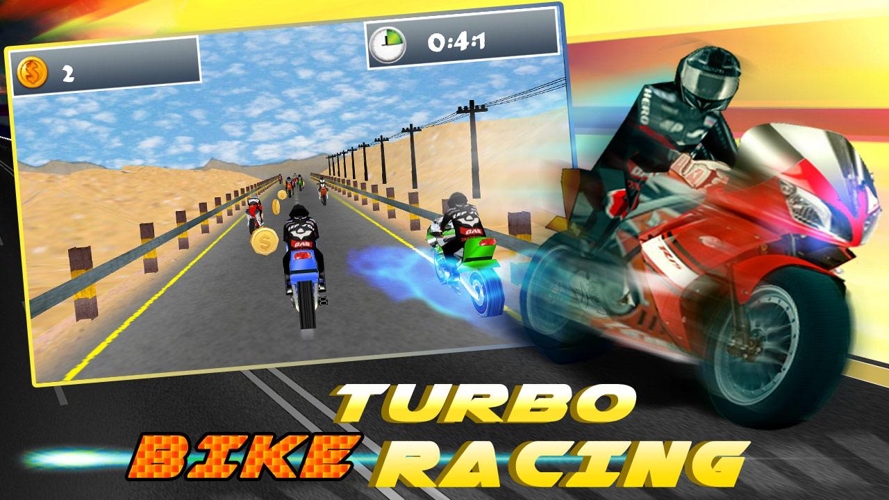 Turbo Bike Racing 3D скачать бесплатно Гоночные на Android из каталога  RuStore от Onedaygame24