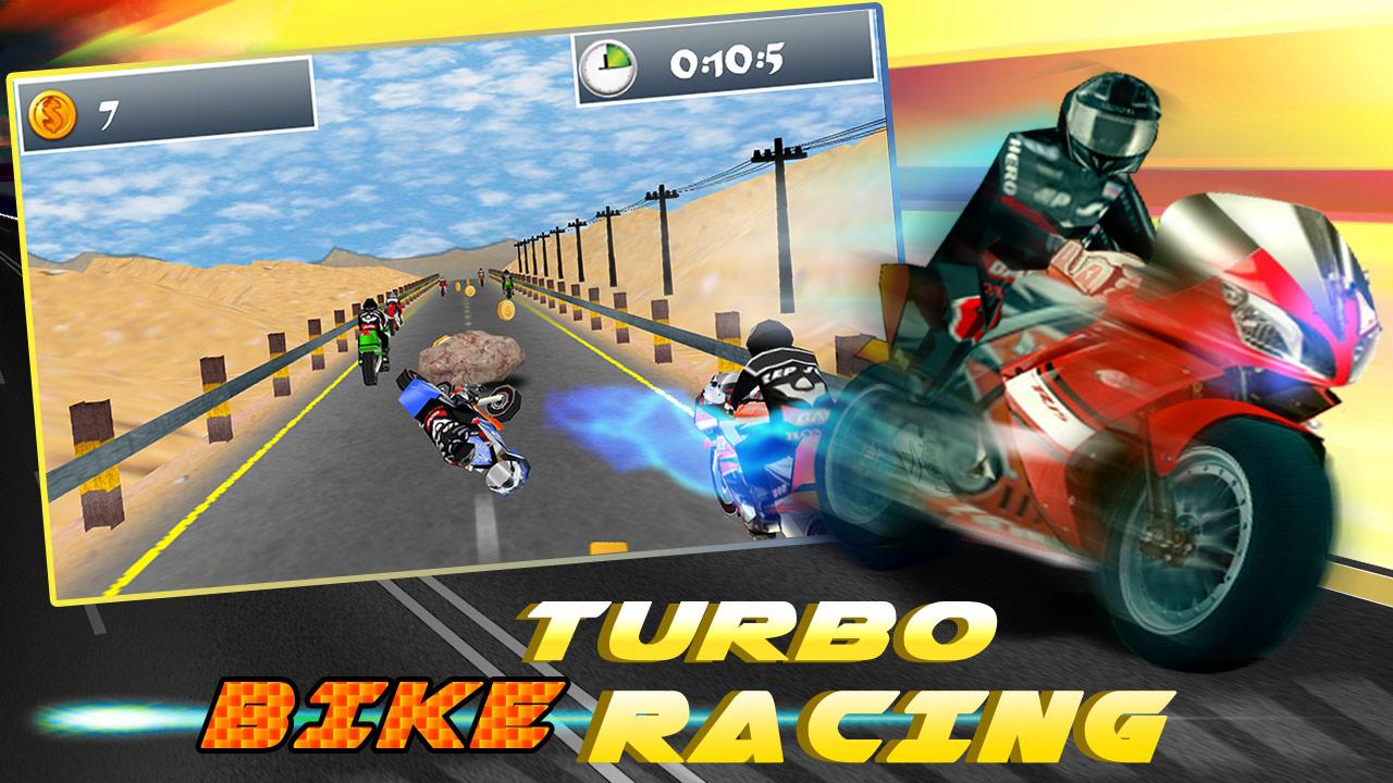 Turbo Bike Racing 3D скачать бесплатно Гоночные на Android из каталога  RuStore от Onedaygame24