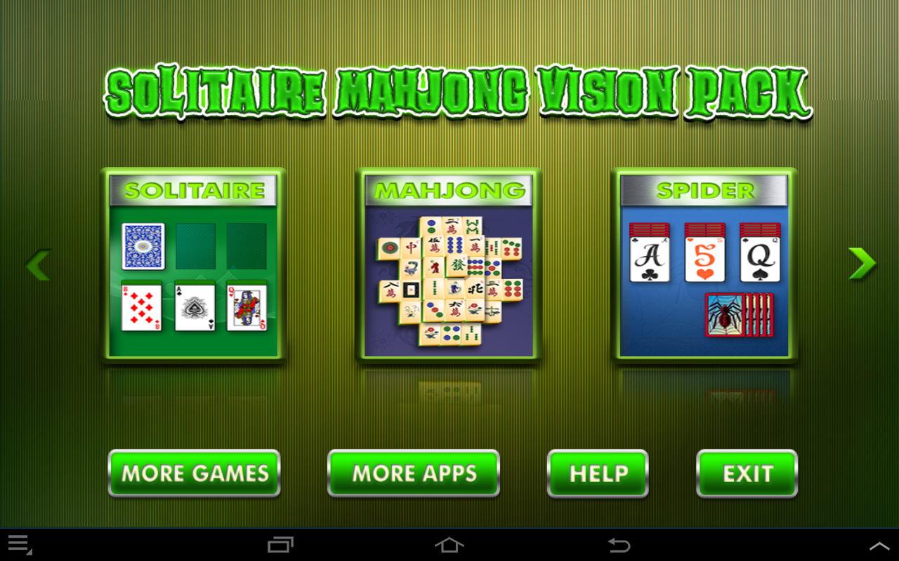 Solitaire Mahjong Vision Pack скачать бесплатно Настольные и карточные на  Android из каталога RuStore от Kotchaporn Cohen