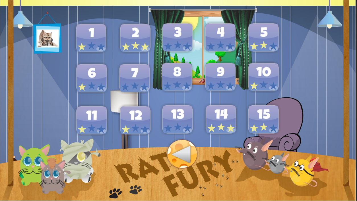 Rat Fury: The Angry Rats скачать бесплатно Аркады на Android из каталога  RuStore от kreative games