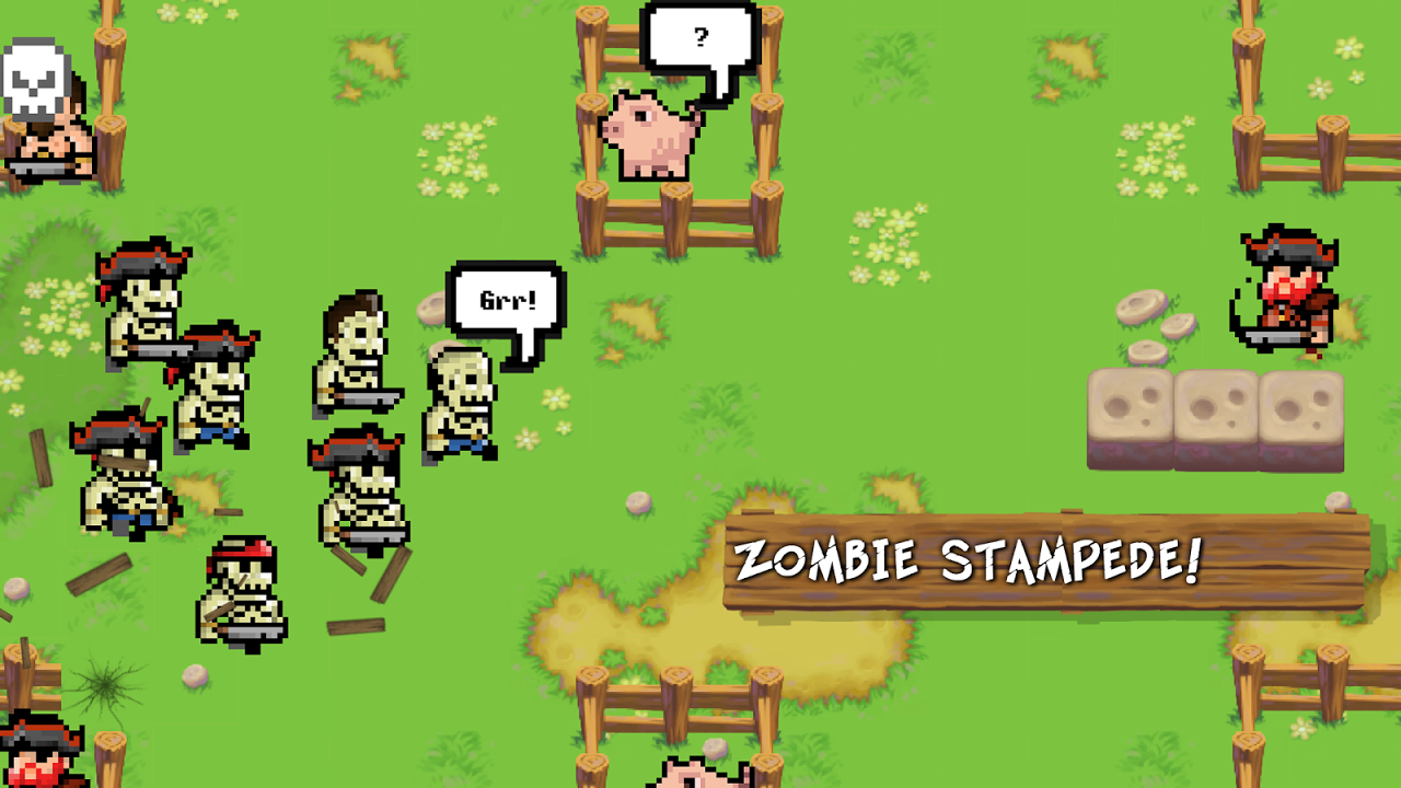 Zombies vs Pirates скачать бесплатно Аркады на Android из каталога RuStore  от Zero Flag