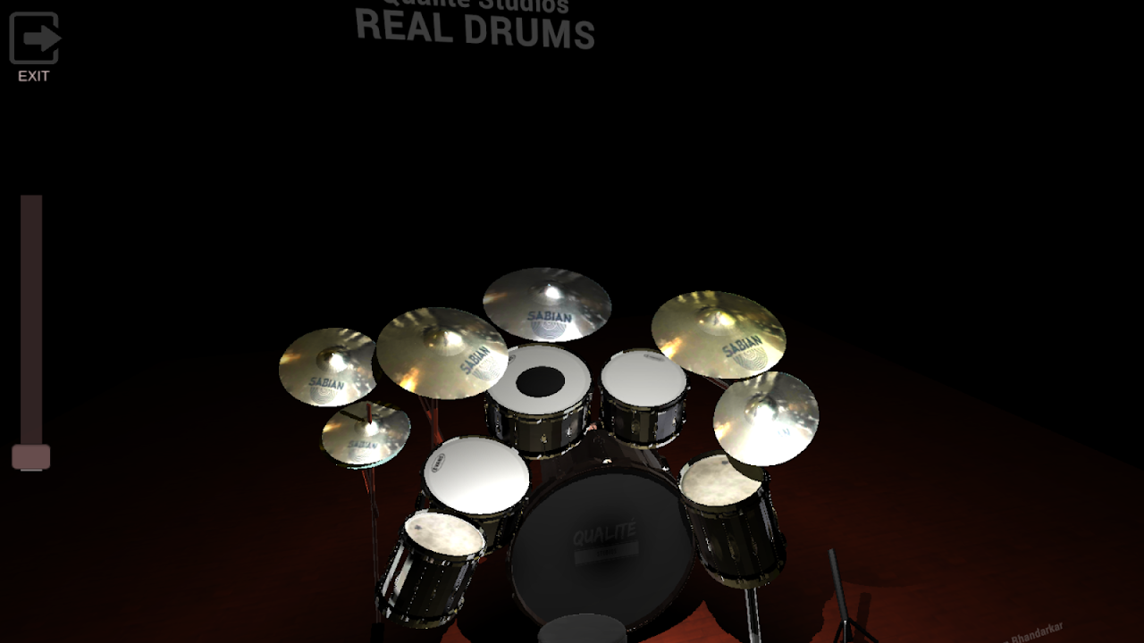 Real Drums QS 3D-Drum Simulator скачать бесплатно Музыкальные на Android из  каталога RuStore от Qualite Studios