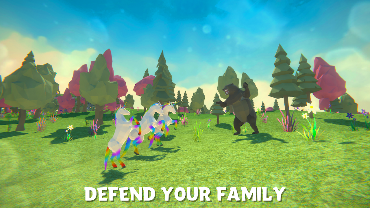 Unicorn Family Simulator скачать бесплатно Симуляторы на Android из  каталога RuStore от SimpleLogicCompany