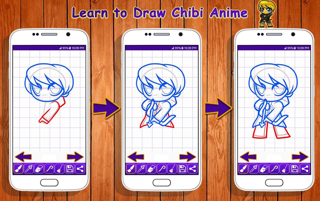 Learn to Draw Chibi Anime скачать бесплатно Образование на Android из  каталога RuStore от Buzz Apps Club