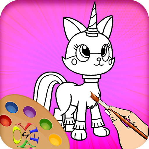 Coloring Book for Unikitty — иконка