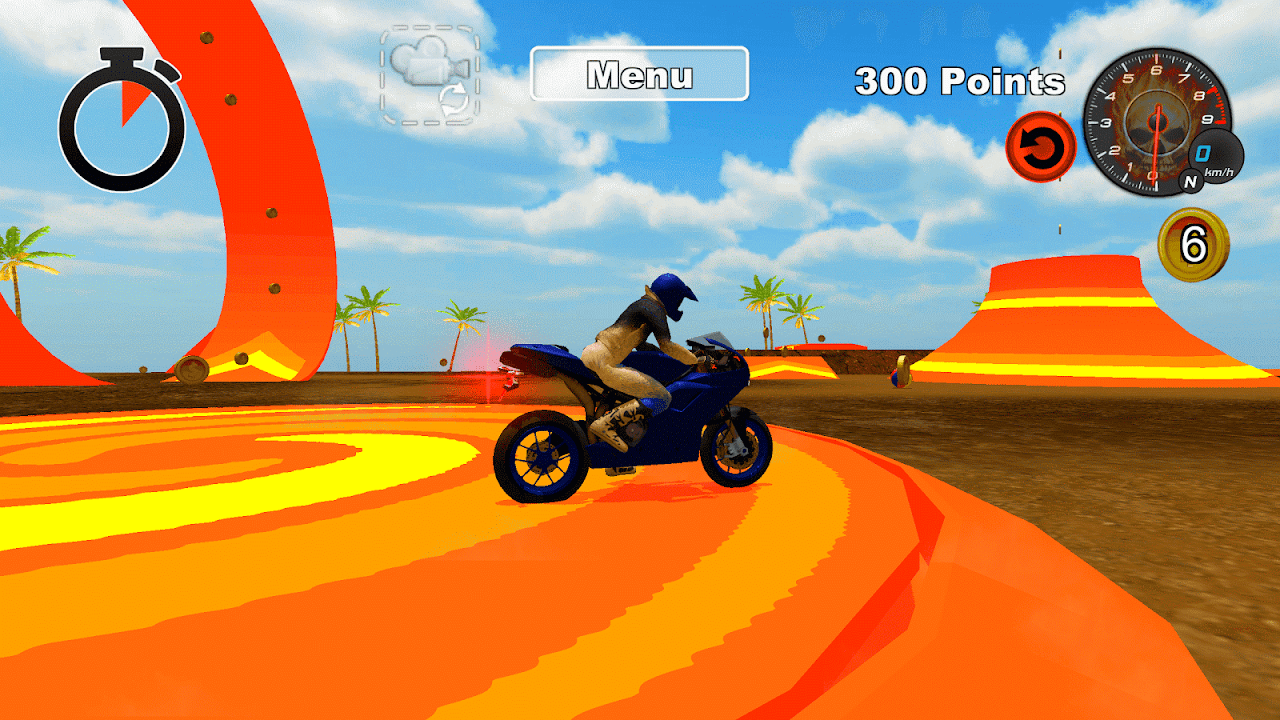 Bike Moto Stunt Racing 3D скачать бесплатно Гоночные на Android из каталога  RuStore от Kaufcom Games Apps Widgets