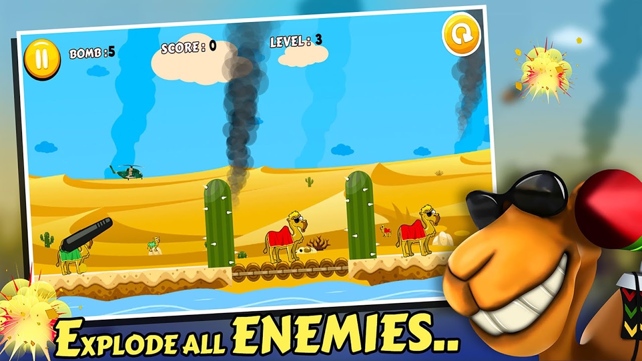 Camel Wars Game скачать бесплатно Казуальные на Android из каталога RuStore  от Ahmad Ababneh