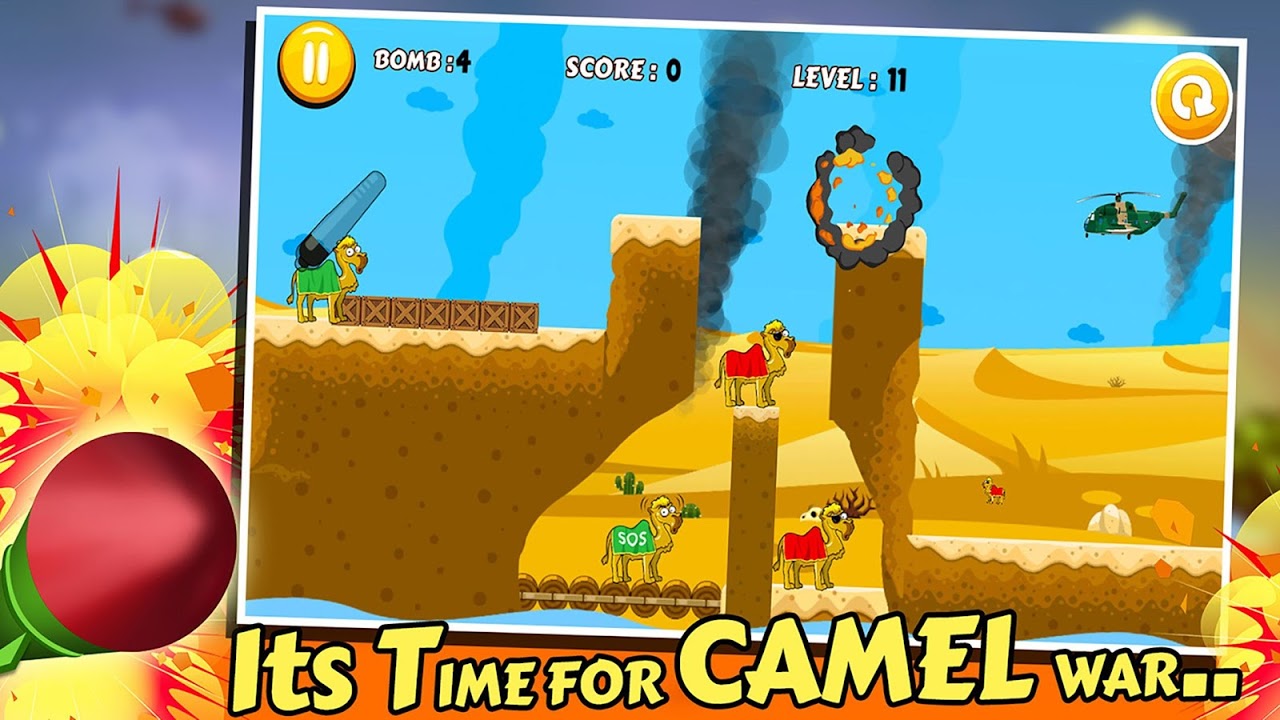 Camel Wars Game скачать бесплатно Казуальные на Android из каталога RuStore  от Ahmad Ababneh