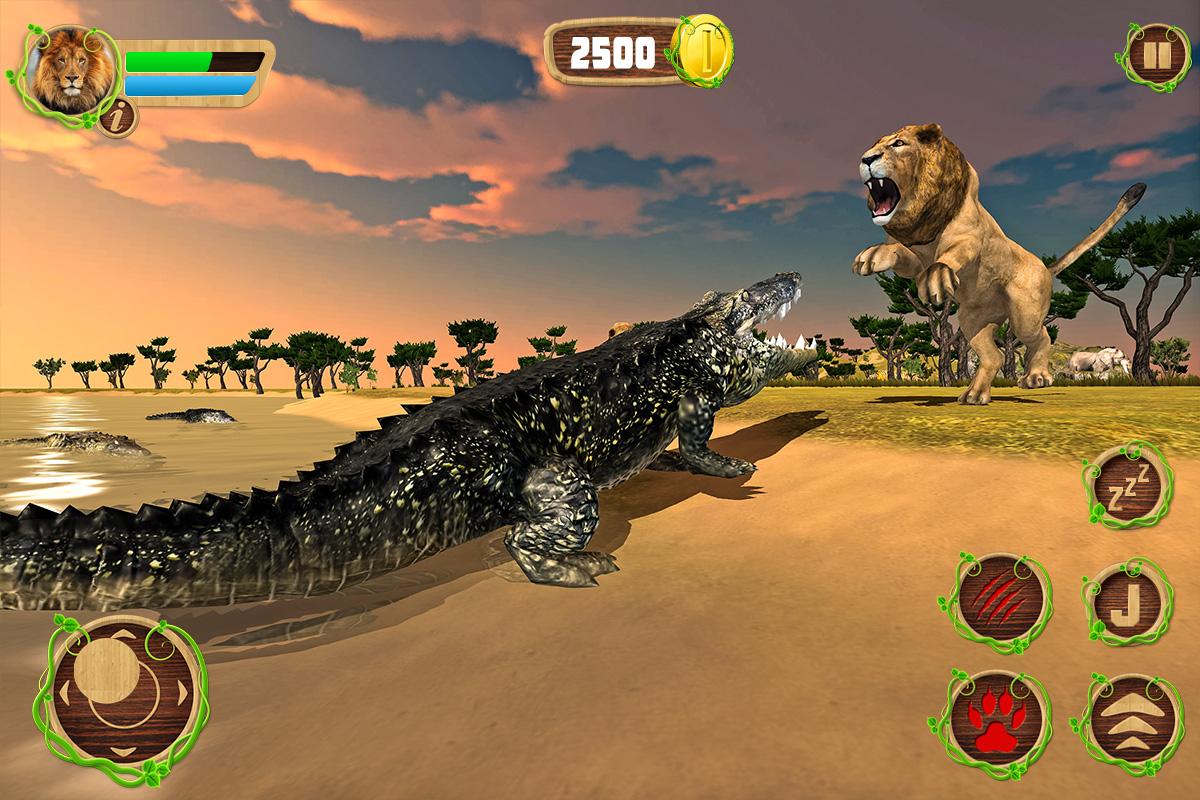 Furious Lion Vs Angry Anaconda Snake скачать бесплатно Симуляторы на  Android из каталога RuStore от Glufun Games