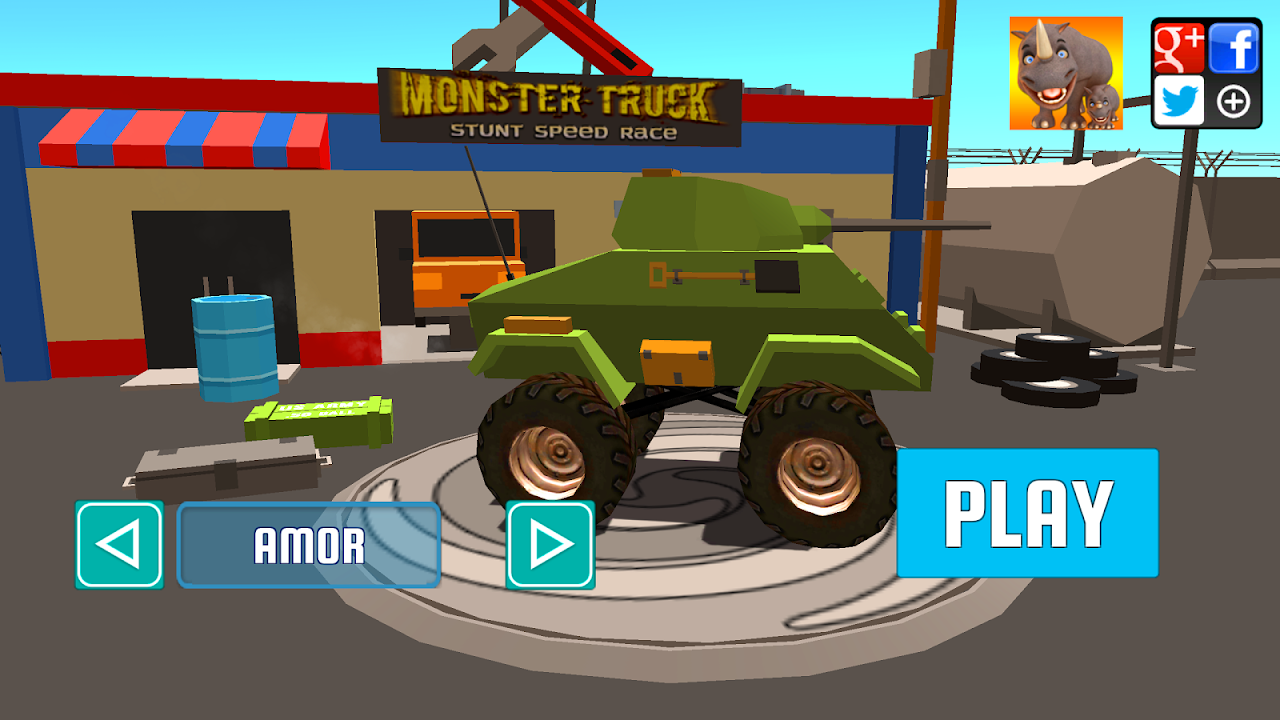 Monster Truck Stunt Speed Pаса скачать бесплатно Гоночные на Android из  каталога RuStore от Kaufcom Games Apps Widgets