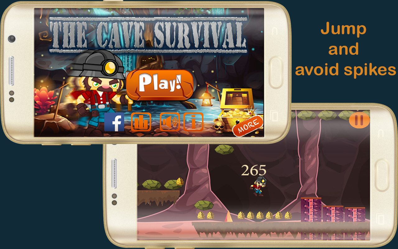 The Cave Survival скачать бесплатно Аркады на Android из каталога RuStore  от UNIVERS APPS