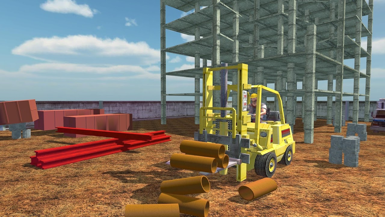 Airport Forklift Driving Heavy Machinery Sim скачать бесплатно Симуляторы  на Android из каталога RuStore от HATCOM Inc.